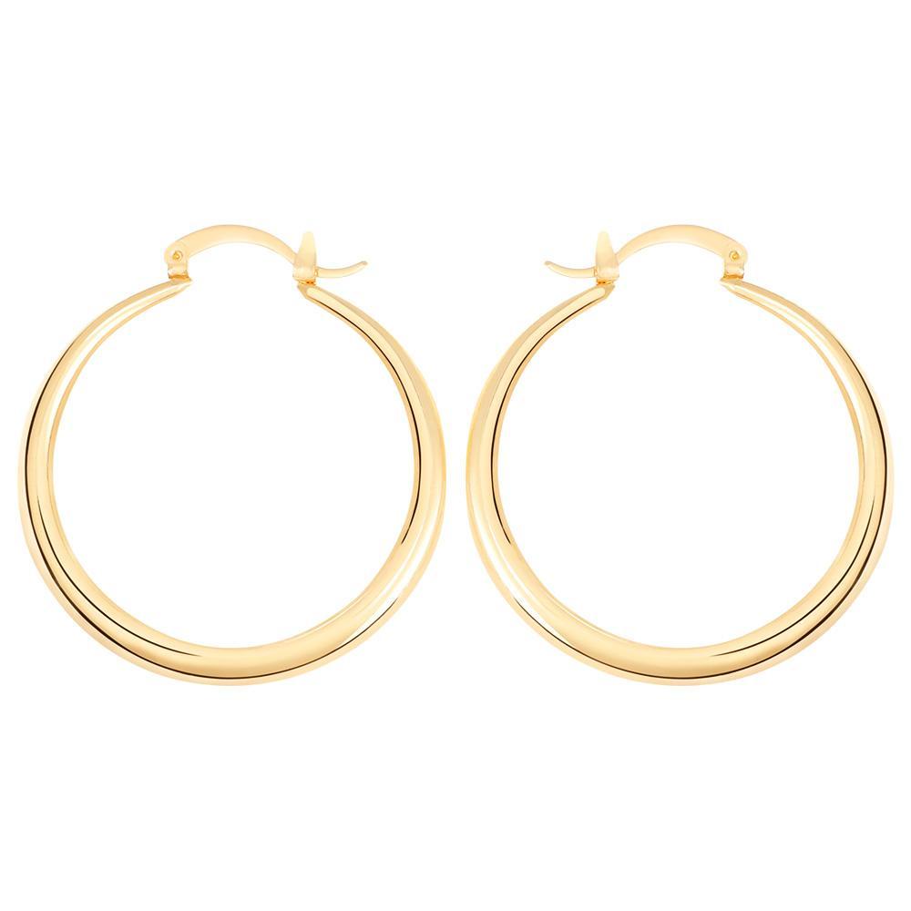 PREVA Round  Hoop Trendy Women Party Metal Jewelry