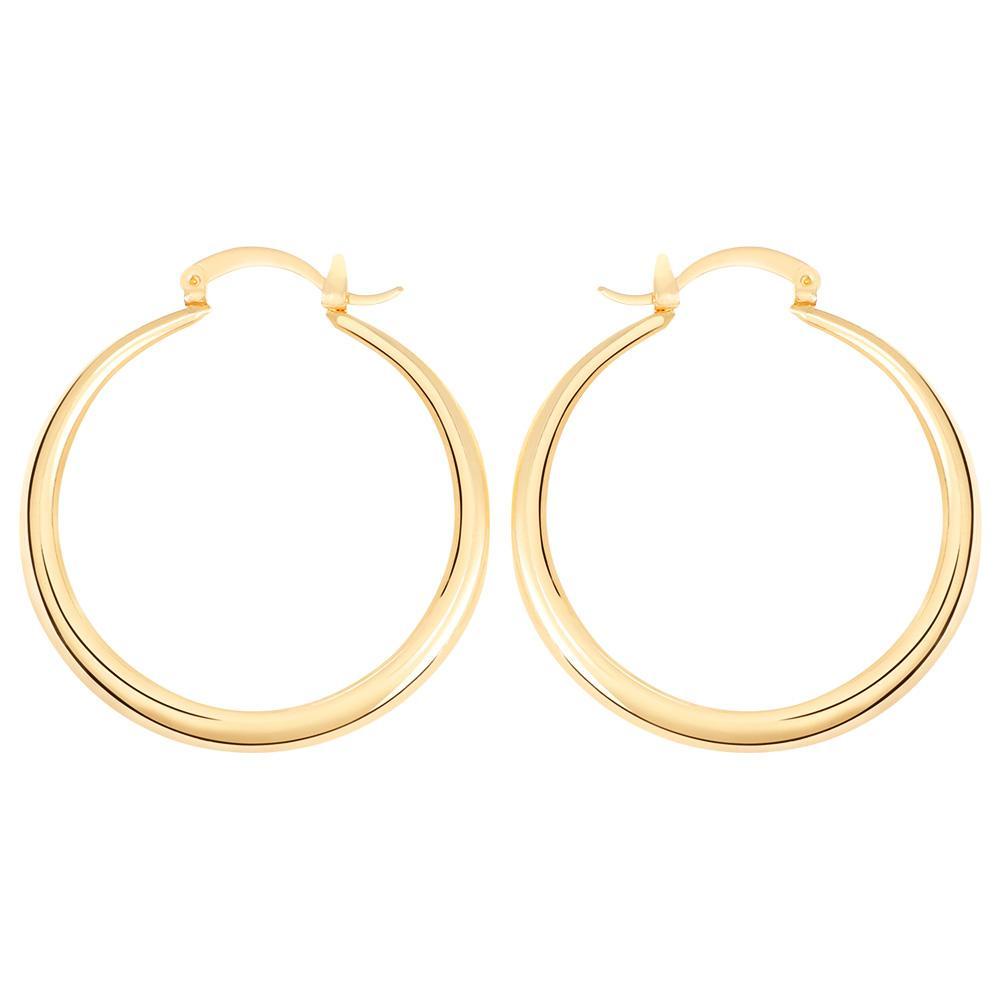 PREVA Round  Hoop Trendy Women Party Metal Jewelry