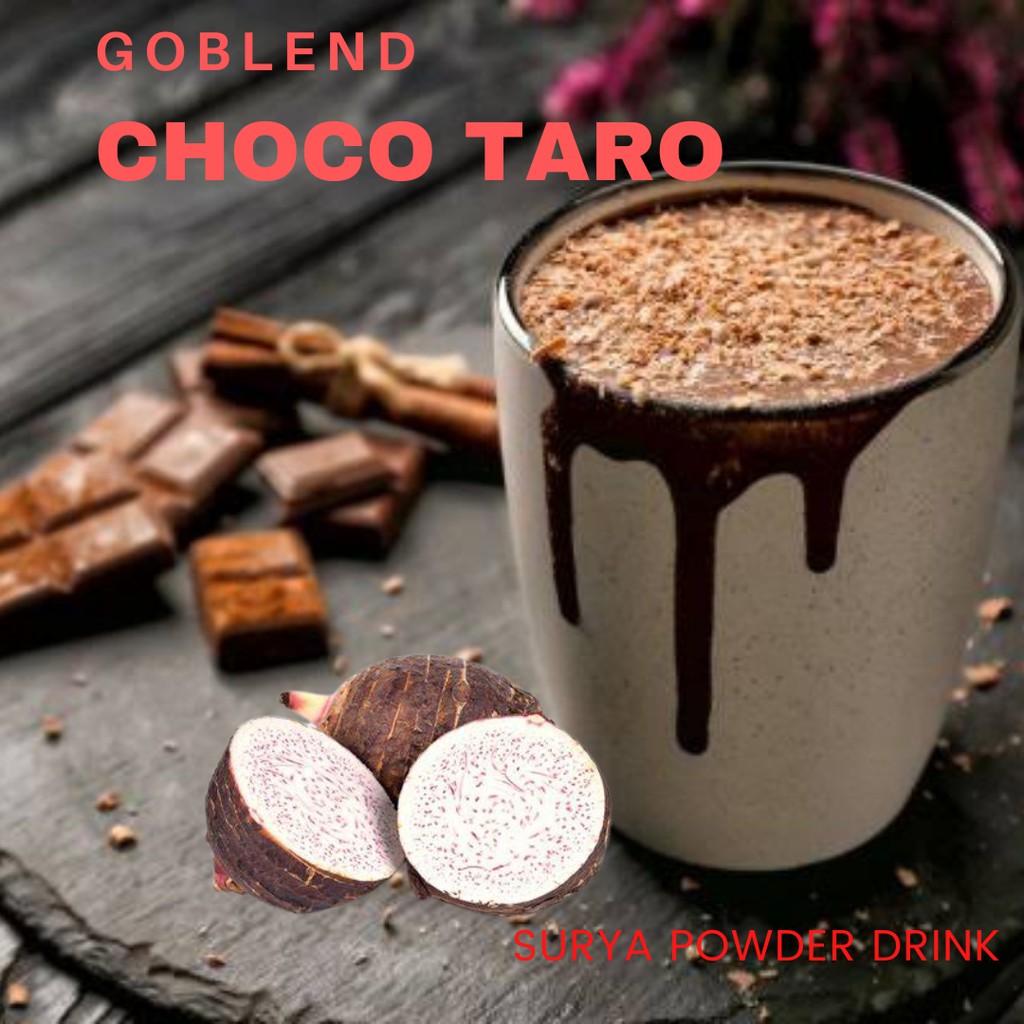 

Bubuk Minuman Rasa CHOCO TARO 1Kg / CHOCO TARO powder / Bubuk rasa CHOCO TARO / Serbuk CHOCO TARO / bubuk nyoklat CHOCO TARO