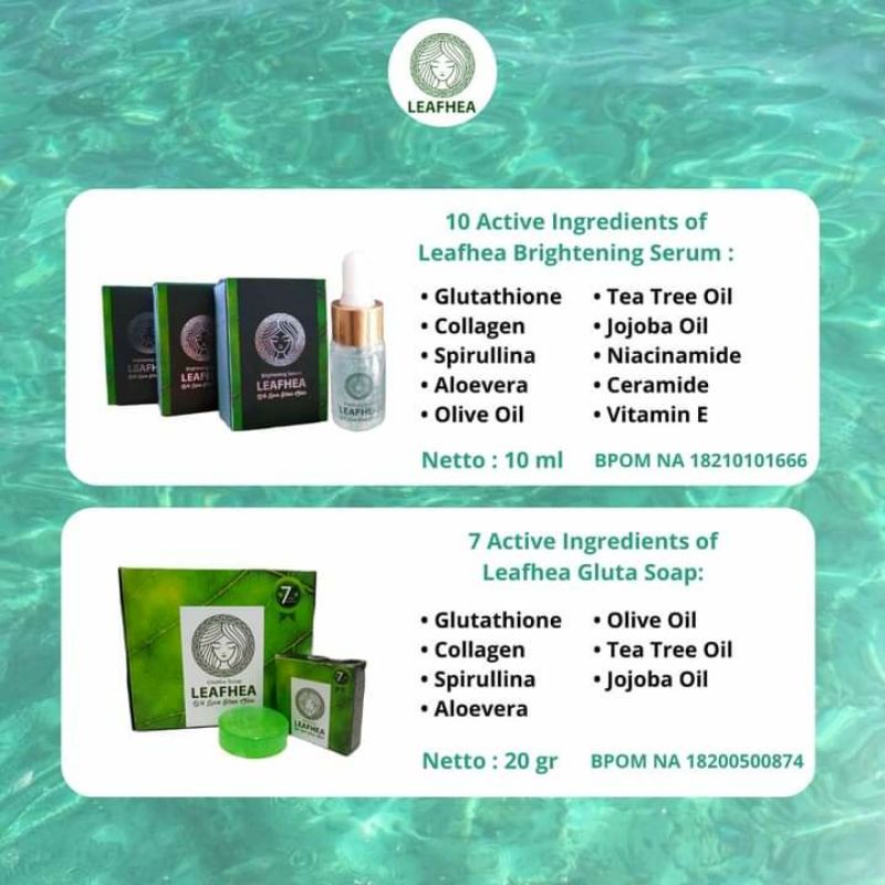 Sabun Leafhea dan Serum