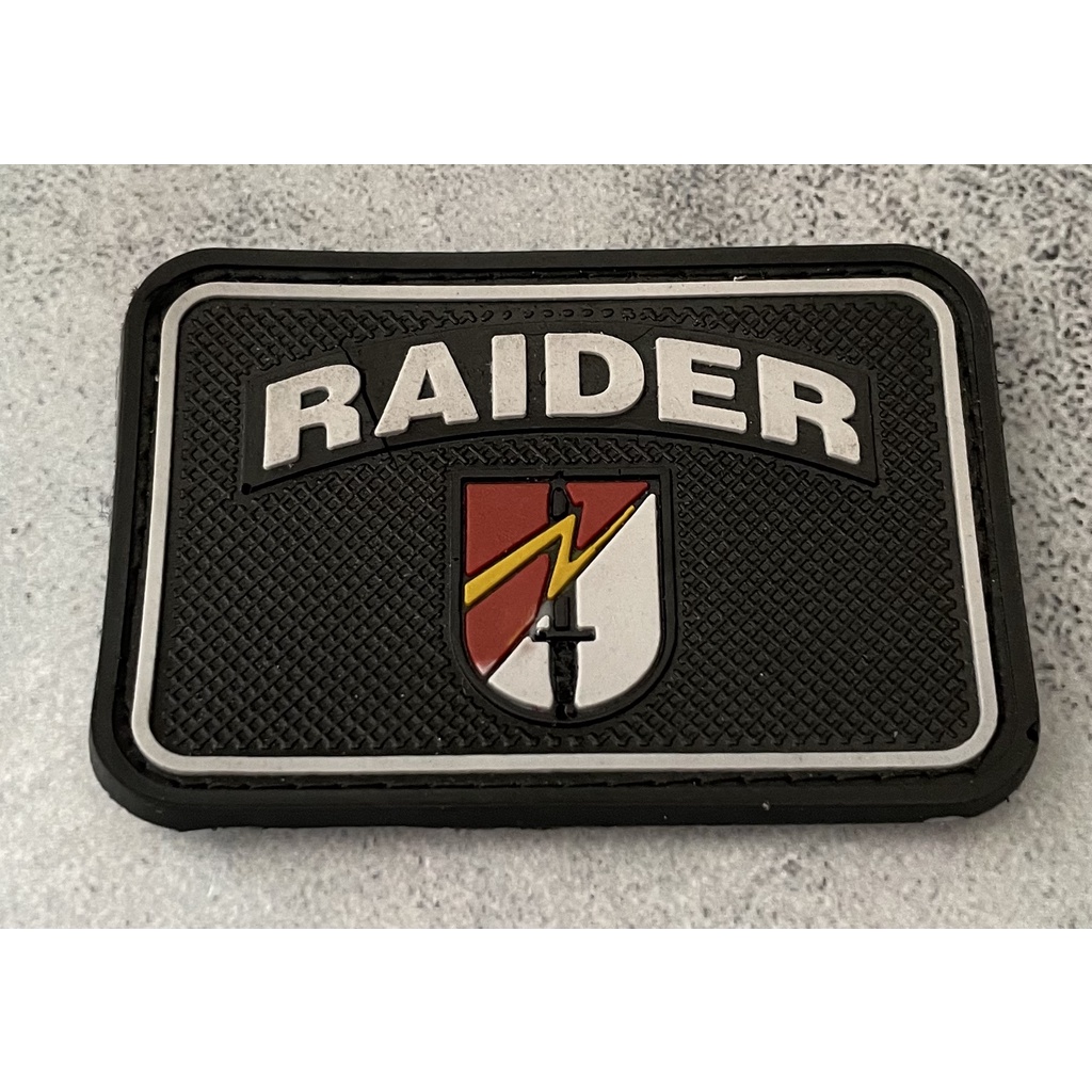 Patch Raider (Kotak) - Patch Velcro Raider - Prepetan