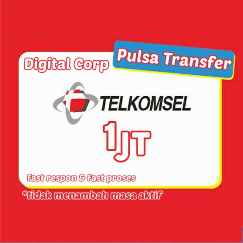 Pulsa Transfer Telkomsel 1jt/999rb