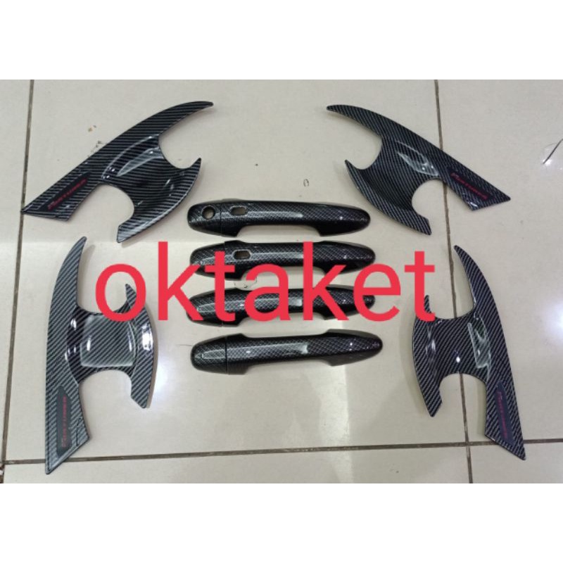 paket outer dan handle all new Fortuner carbon