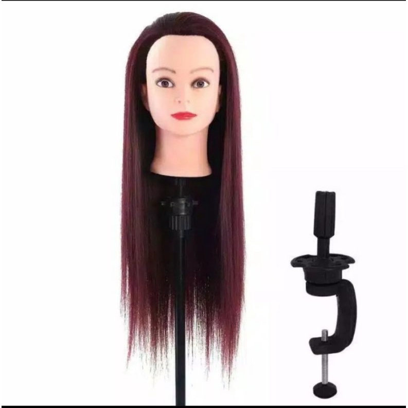 Manekin Rambut Patung Kepala