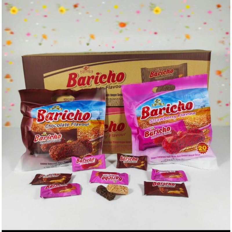 

Baricho oat chocolate & stoberi flavour isi 20