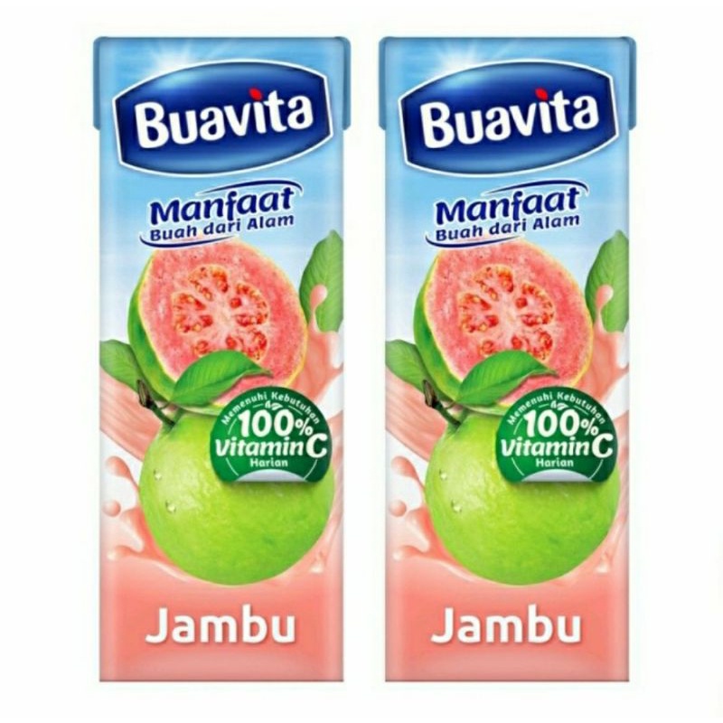 

Buavita Guava Juice Minuman Jus Buah Jambu Asli 1000 Ml Twin pack