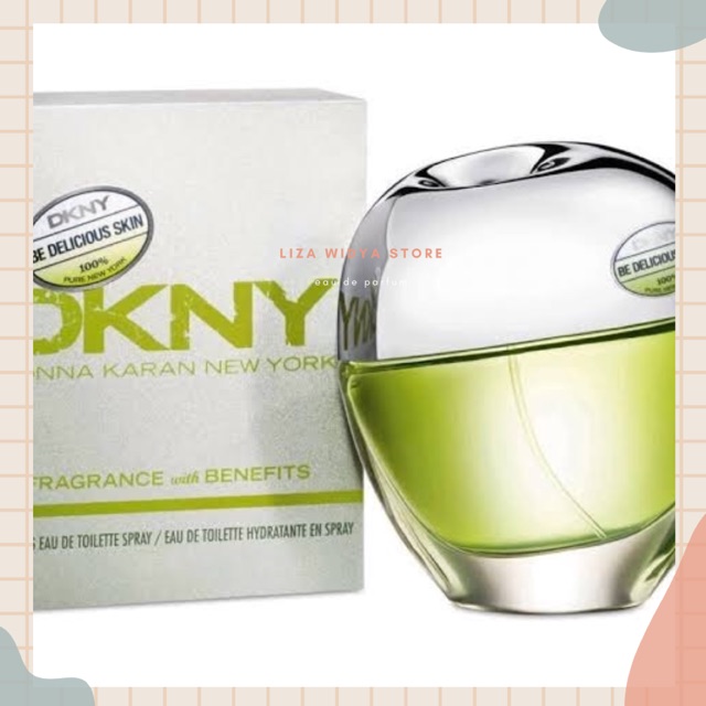 PARFUM WANITA DKNY BE DELICIOUS APPLE - ORIGINAL SINGAPORE