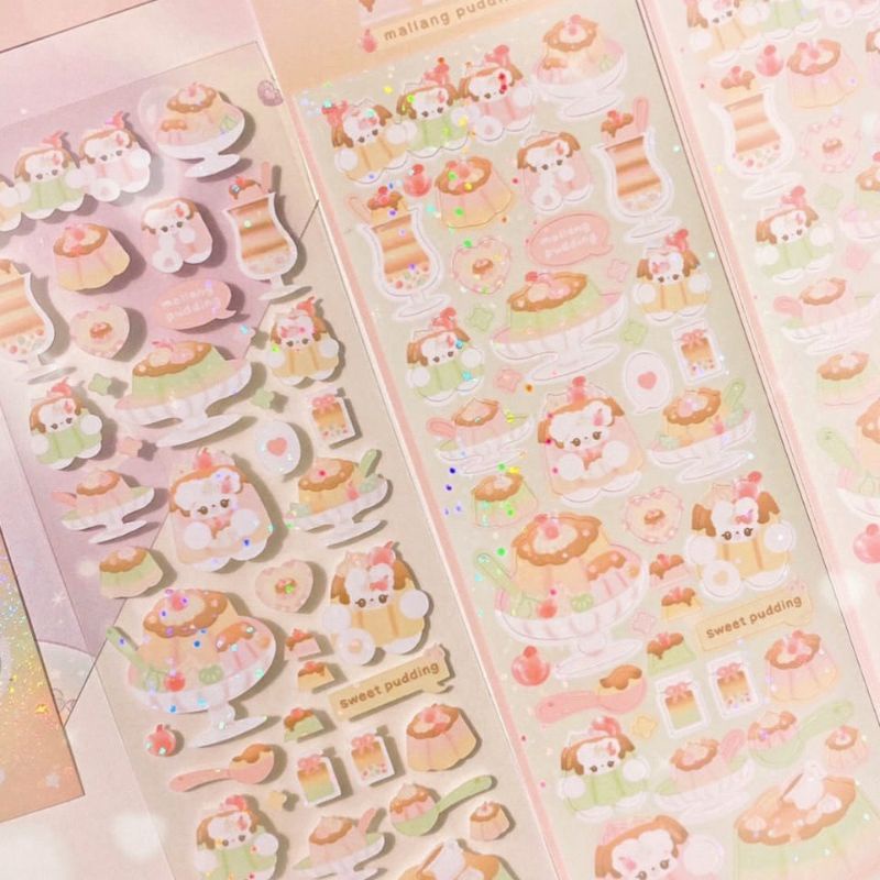 

[ 1 LEMBAR ] STICKER LASER DECO STIKER DEKORASI JOURNAL PHOTOCARD STIKCER DECO PREMIUM LASER STICKER RIBBON CHARACTER