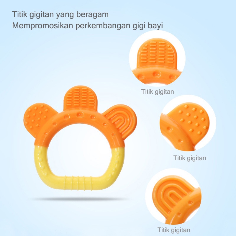 Teether bayi/Gigitan bayi/Mainan bayi model buah/Teether bayi/Penumbuh gigi buah L221