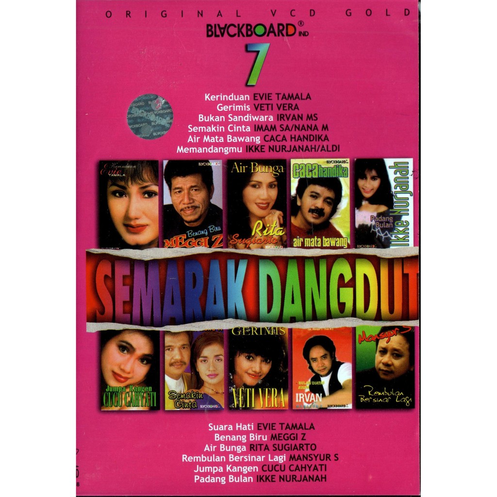 VCD KARAOKE SEMARAK DANGDUT VOL. 7 (EVIE TAMALA, VETI VERA)