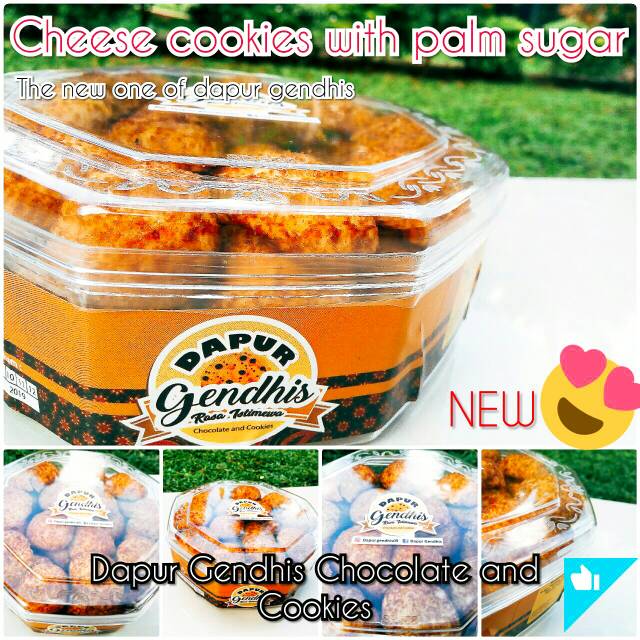 

Palm cheese cookies kemasan 500 gr