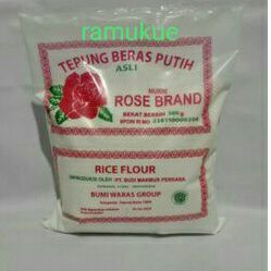 

tepung beras putih rose brand 500 gram