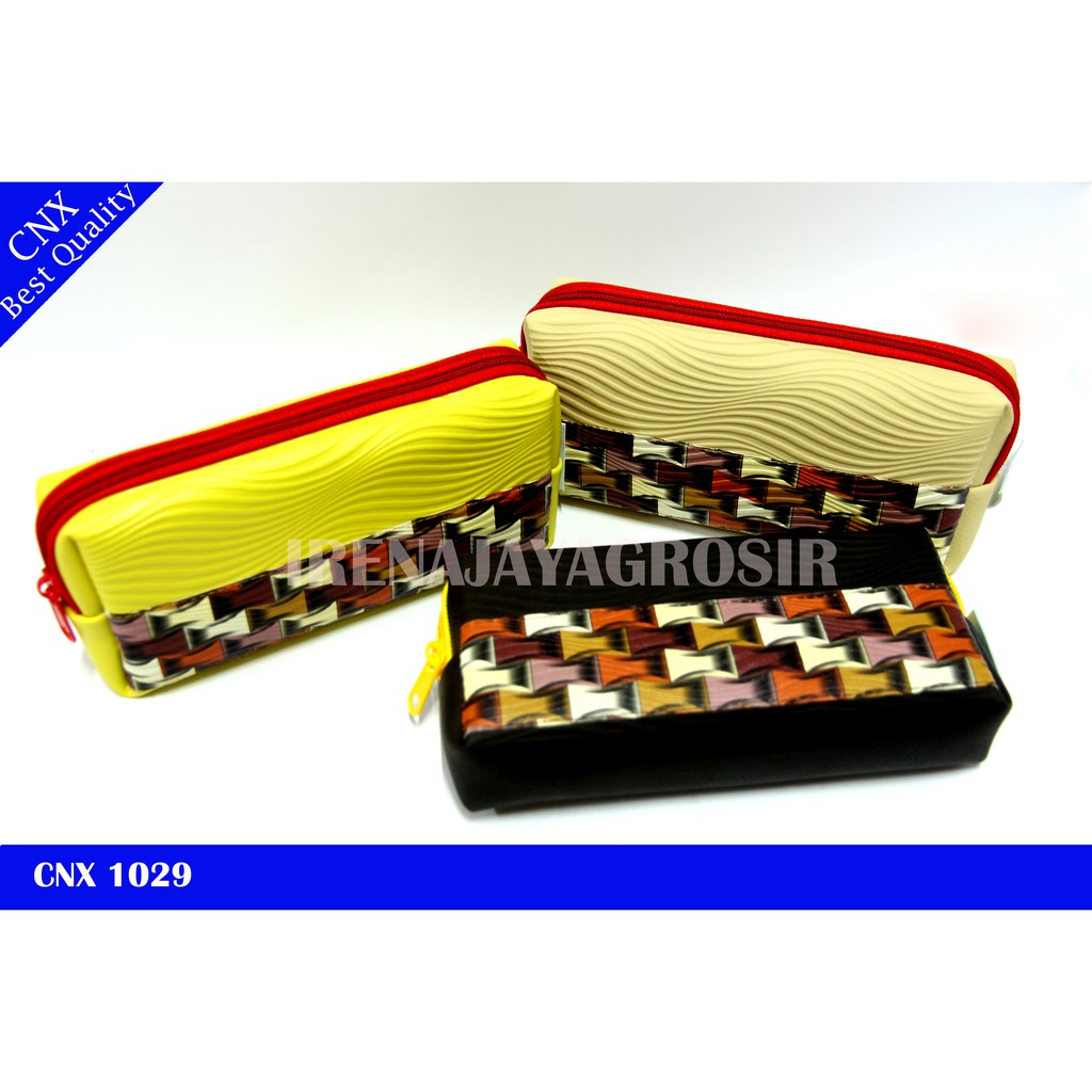 

DOMPET TEMPAT PENSIL PENCIL CASE KAIN KULIT CNX 1029