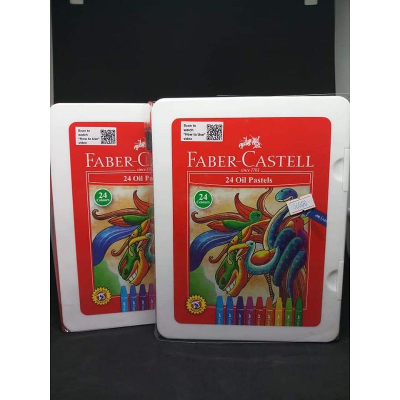 

Oil Pastel Crayon 24 colour Faber Castell