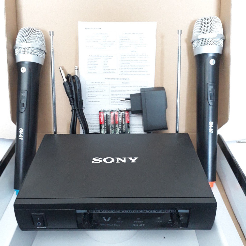 Microphone Mic Wireless Sony SN87 - Sony SN 87