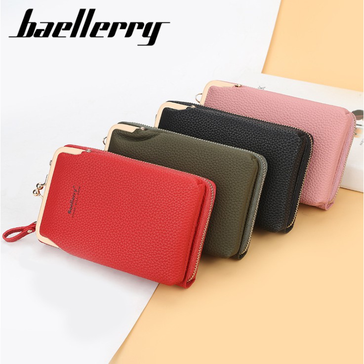 [BISA COD] Tas Selempang Dompet Wanita BAELLERRY YOUNG WILL SHOW Dompet Panjang Tali Original N8601