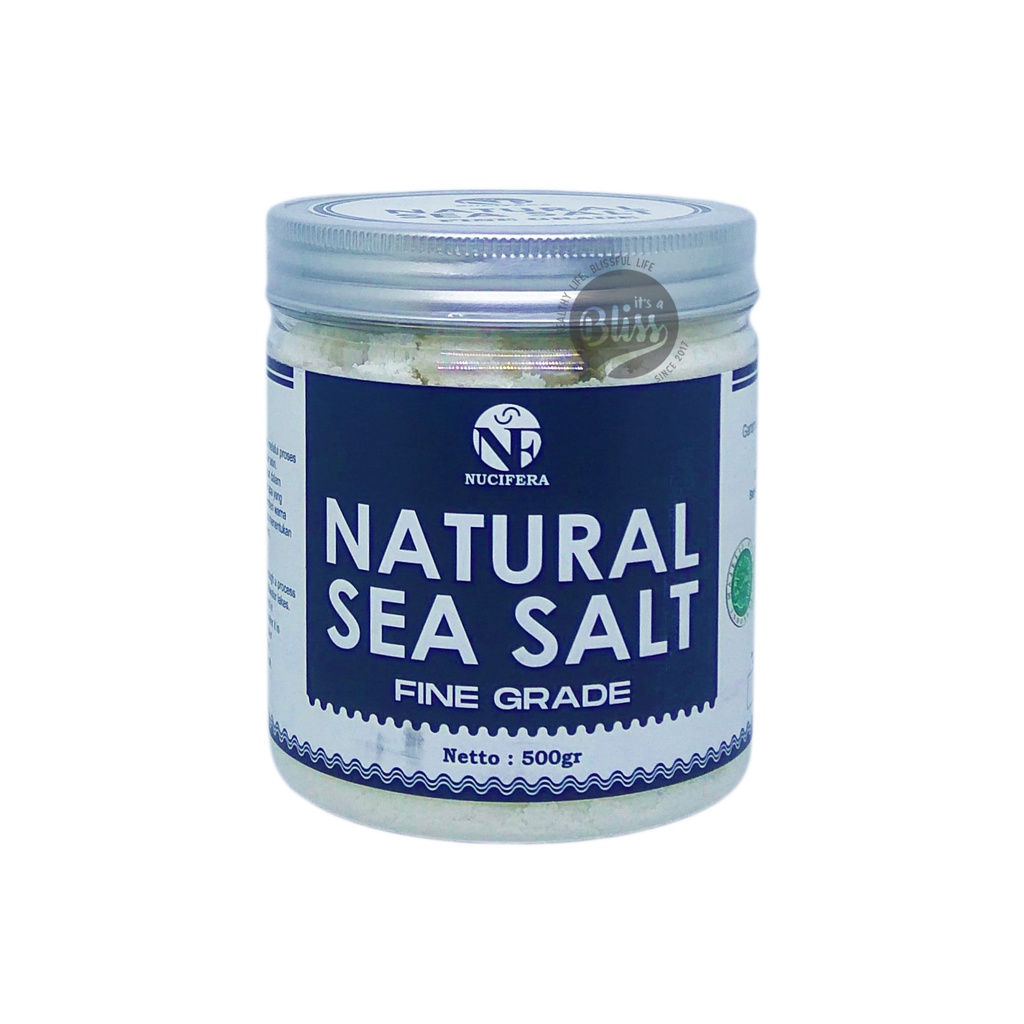 

Nucifera Garam Laut Fine Grade Non Yodium (500 gr) / Garam Halus