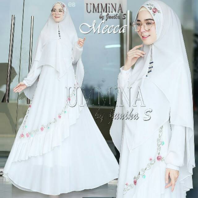 Mecca syari umroh bordir best seller by Ummina