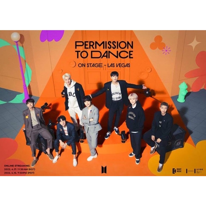 SHARING ONLINE CONCERT BTS PERMISSION TO DANCE PTD LAS VEGAS