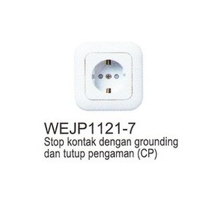 Stop Kontak Panasonic - WEJP1131-7 (Non CP) / WEJP1121-7 (CP)