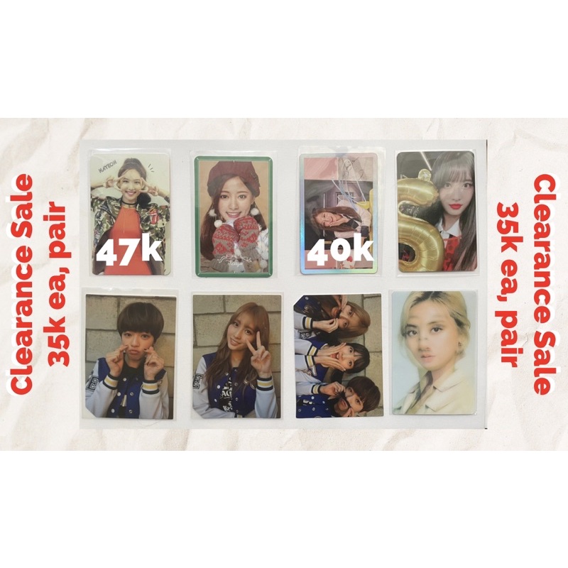 WTS CLEARANCE SALE TWICE, WJSN YEONJUNG, LAY, KARD BM+J.SEPH