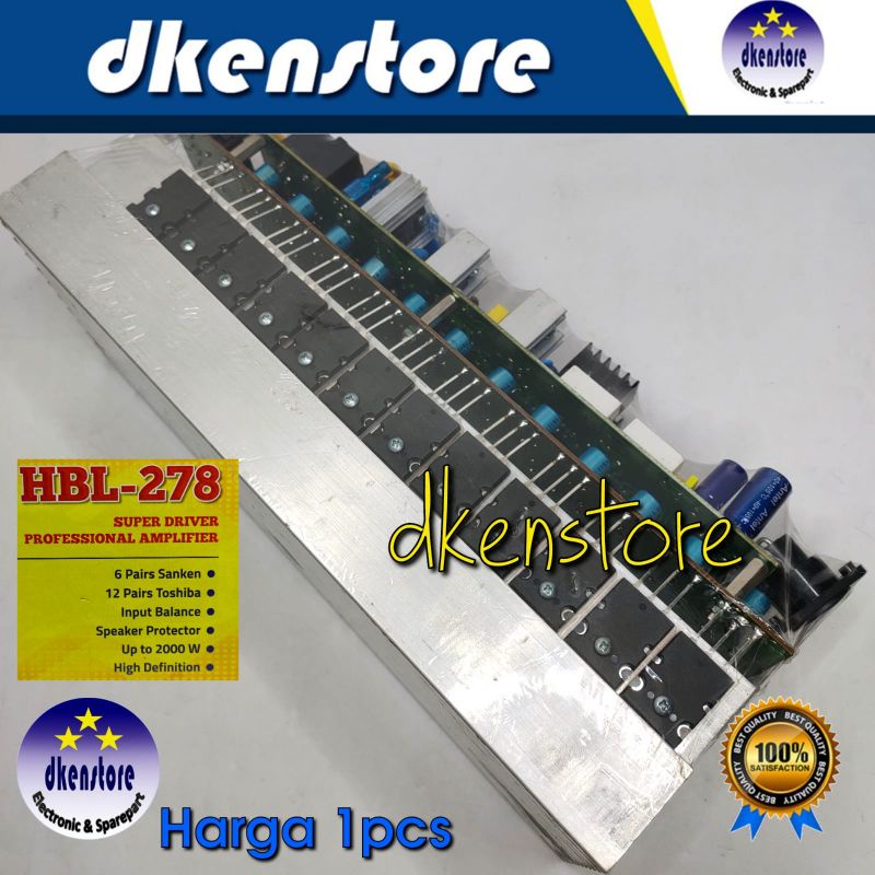 Kit Power HBL278 2000W Lengkap HBL 278 2000 watt