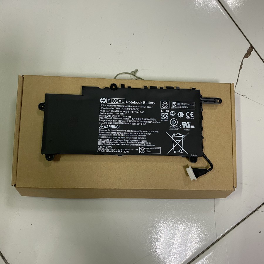 Baterai HP Pavilion 11-N028tu HP 11 X360 PL02XL HSTNN-LB6B Original