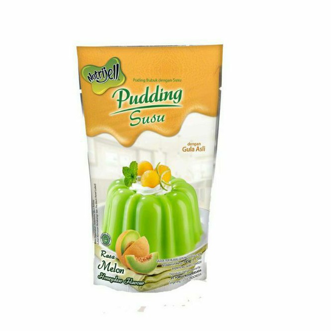 

NUTRIJELL Puding Susu Rasa Melon 145 gr