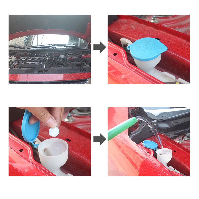 Wiper Fluid Washer Pembersih Kaca Mobil Effervancent Konsentrat Tinggi