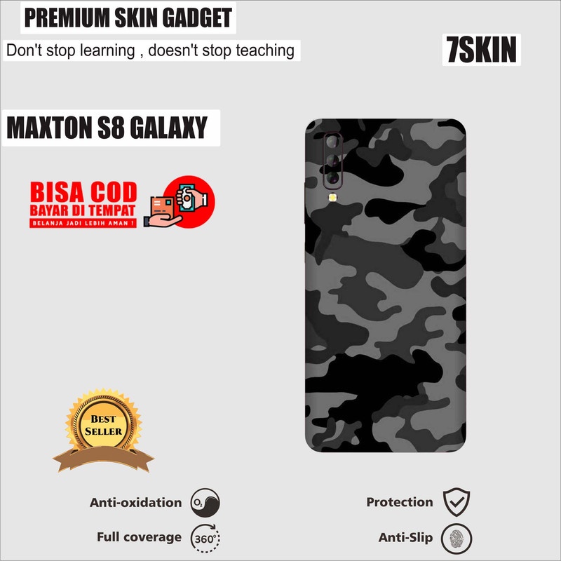 SKIN HANPHONE MAXTRON S8 GALAXY CAMO