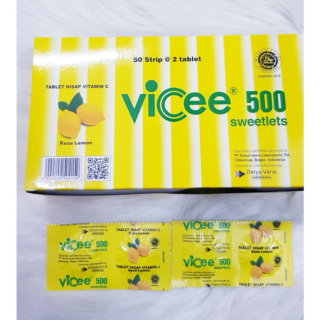 VICEE 500MG SWEETLETS 1 STRIP @2 TABLET