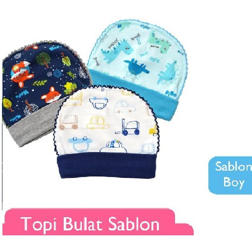 1PCS LIBBY TOPI BAYI ANAK FULL PRINT