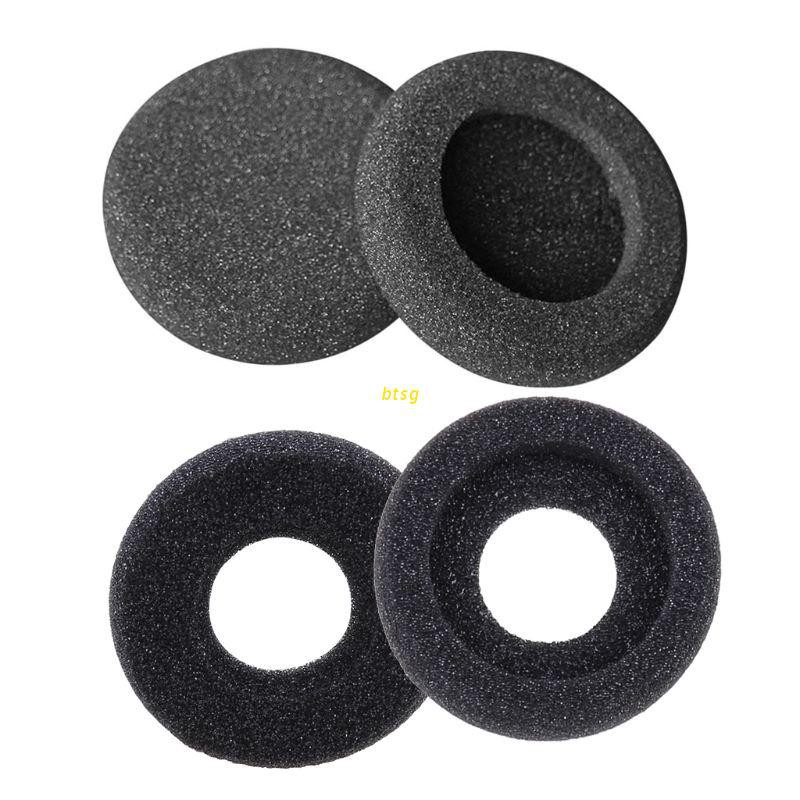 btsg 4PCS Replacement Soft Sponge Earpads Ear Cover Ear Pads for Plantronics H251/H251N/HW251N/H261N/H51/HW291N/SP11/HW111N Headphone Headset Accessories