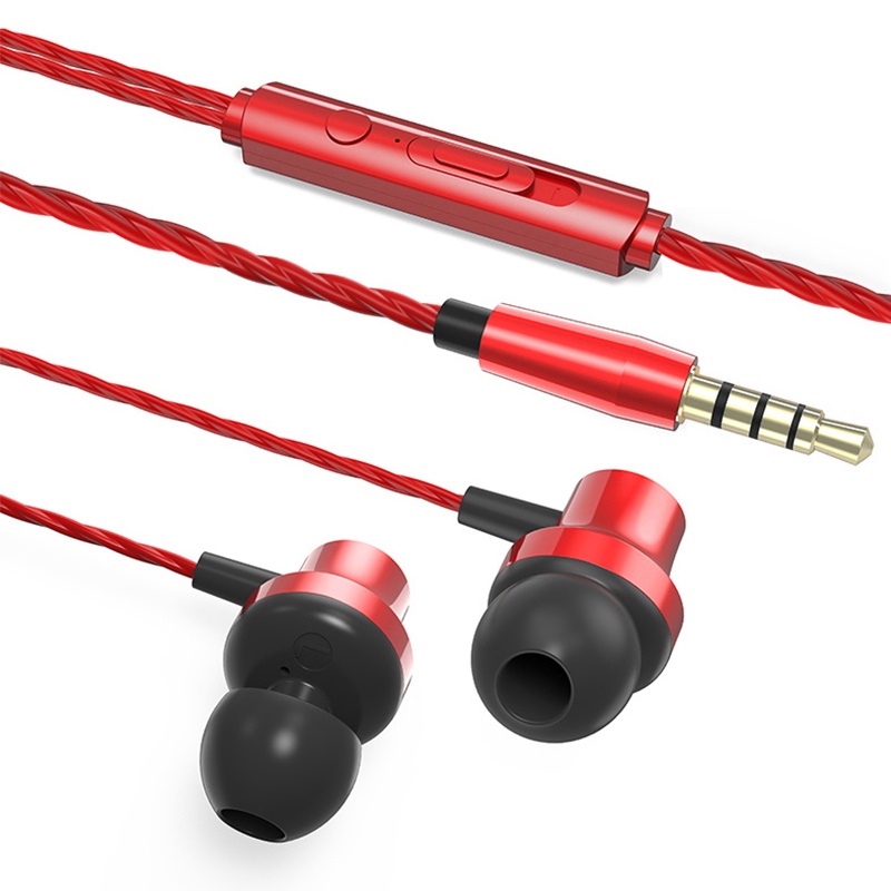 GROTIC Headset Kabel Bass Earphone In-ear 3.5mm A5