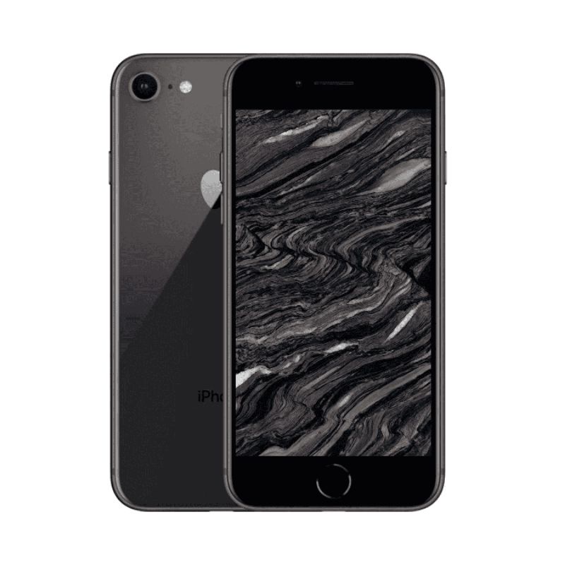 Apple iPhone 8 256GB 128GB 64GB Second Seken Bekas Garansi 6 Bulan IMEI Seumur Hidup - Fullset 100% Original Ori Asli Mulus Like New-Grey