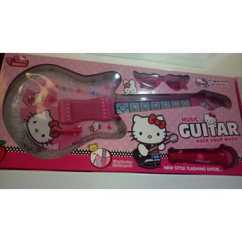 MUSIK GITAR HELLO KITTY ROK YOUR MUSIC