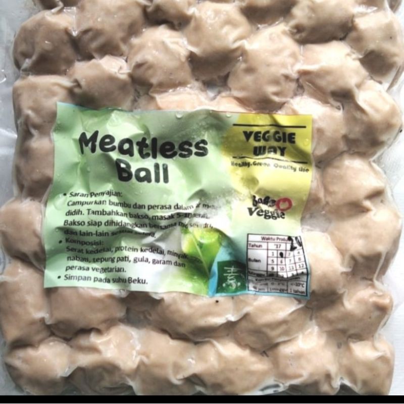 

meatless ball bakso vegetarian