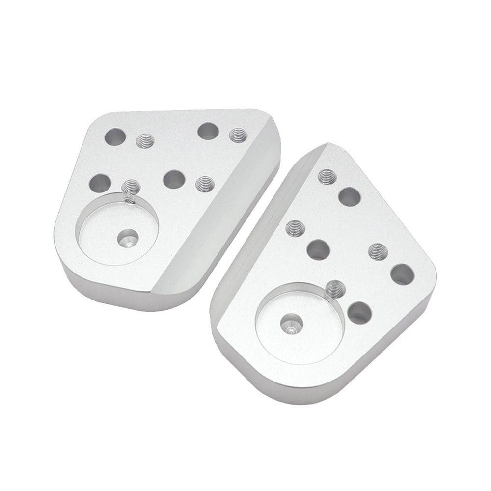 Top Stang Riser Silver Suku Cadang Motor Retrofit Aksesoris Stang Bagian