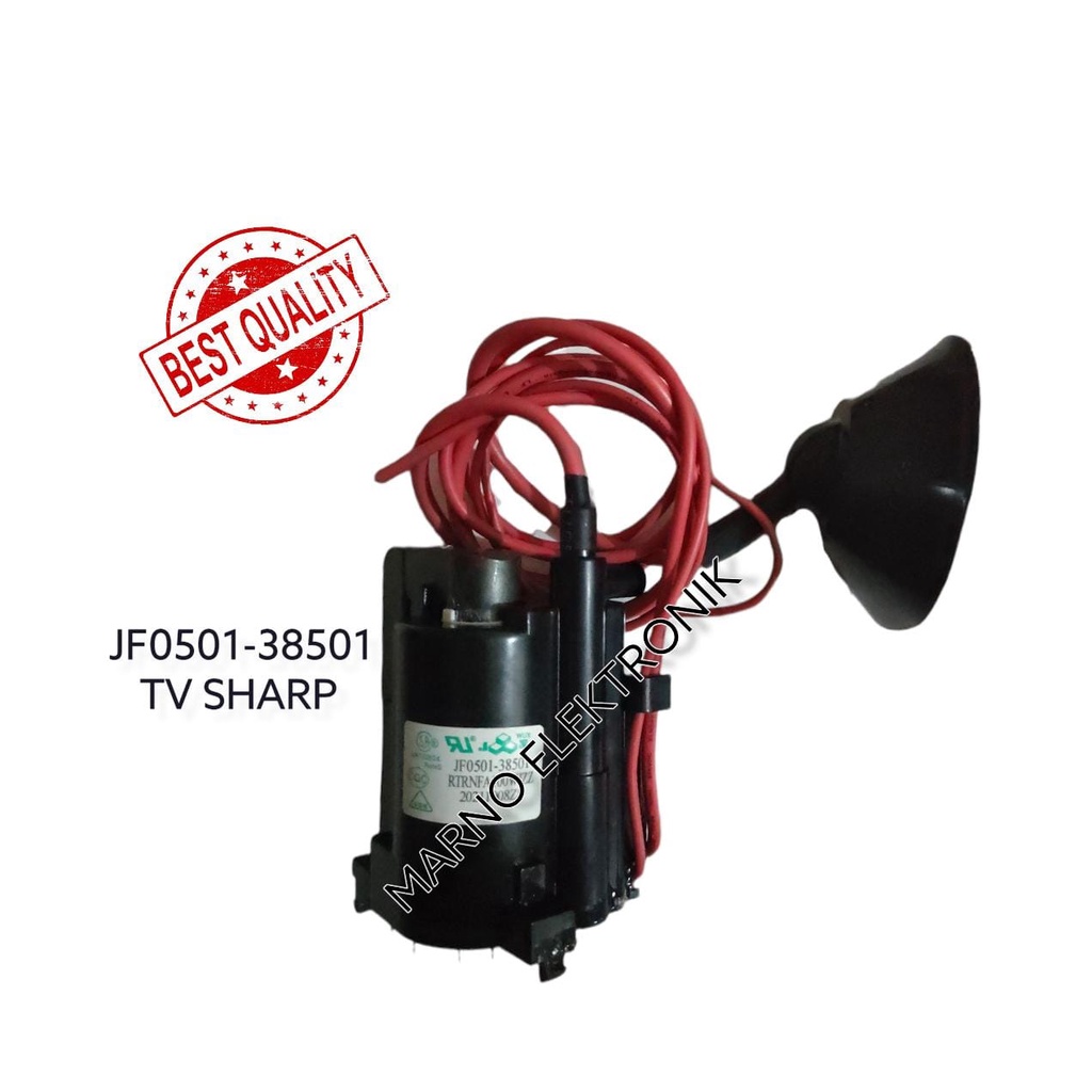 PLAYBACK TV SHARP JF0501-38501 FA100 FLYBACK JF0501 38501 FBT ORIGINAL ASLI