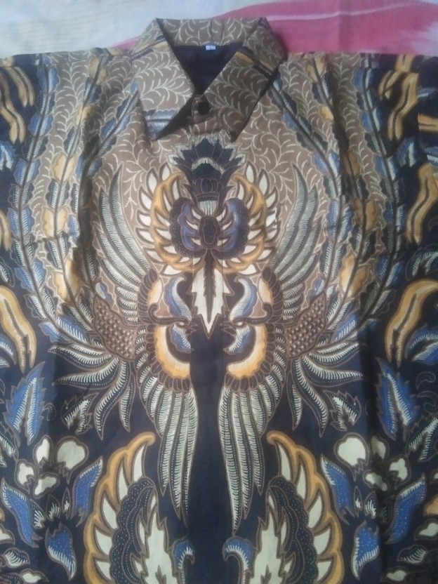 Atasan Kemeja Batik Pria Lengan Panjang Premium Jayanegara Full Furing Rajasakti Solo Ori