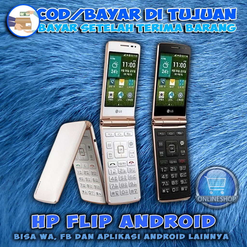 LG Wine Smart D486 Single Sim Android Bisa WA Bergaransi