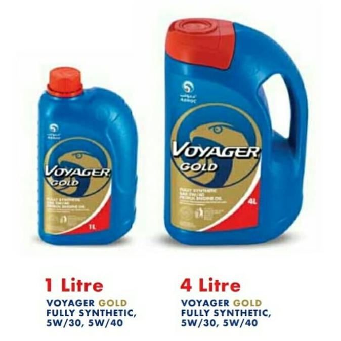 MURAH Adnoc Voyager Gold / Adnoc Gold 5W 30 / 4 Liter