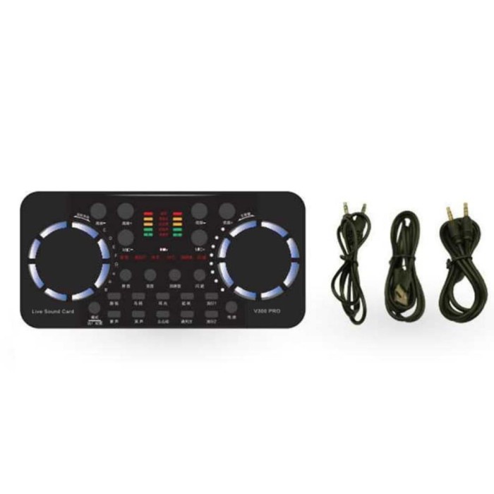 Soundcard Mixer V300 Pro Bluetooth USB External