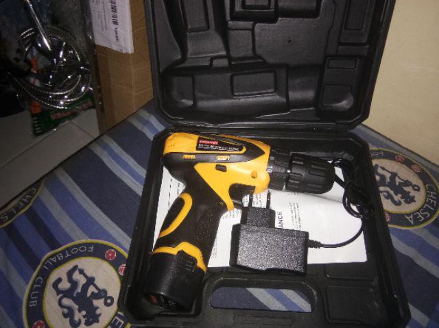 Kenmaster Modern Cordless 12v Mesin 10 Mm Bor Drill