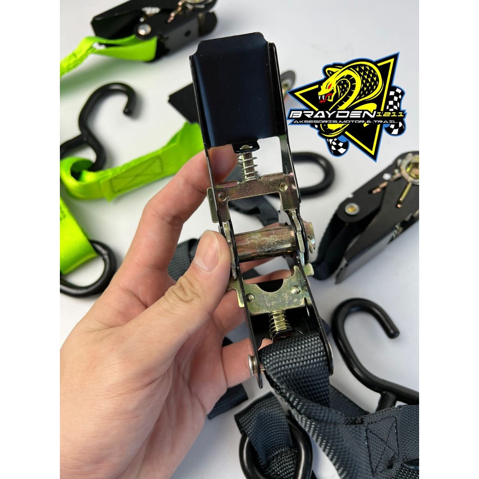 Tali Pengikat Tie Down Straps Motocross Trail Grasstrack Adventure expedition