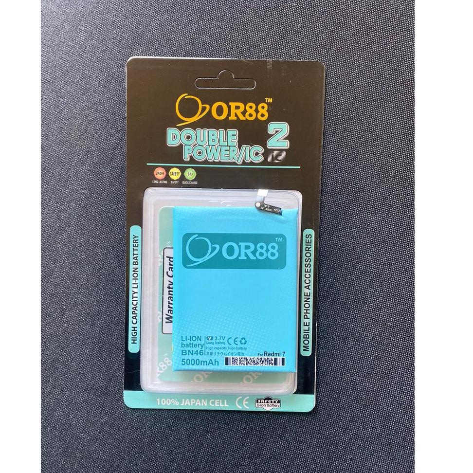 DMK.5025 ‑ Batre Battery Baterai Double Power Xiaomi Redmi BN46 Redmi 7 OR88/ Oriens88
