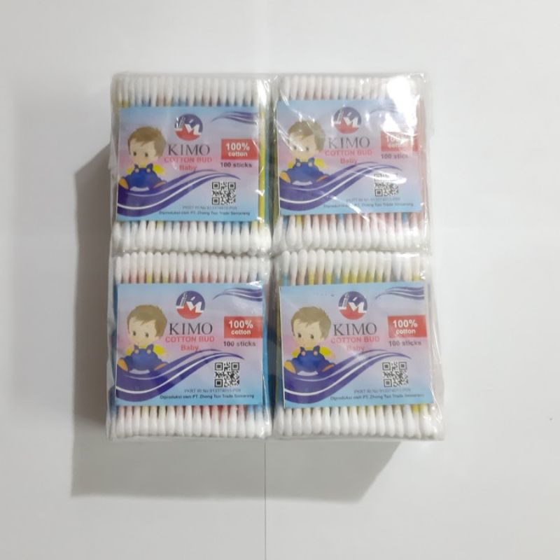 (12pack)Cotton Bud Anak Dewasa Lembut Murah Pembersih Telinga /Korek Kuping katenbad isi 12x40stick
