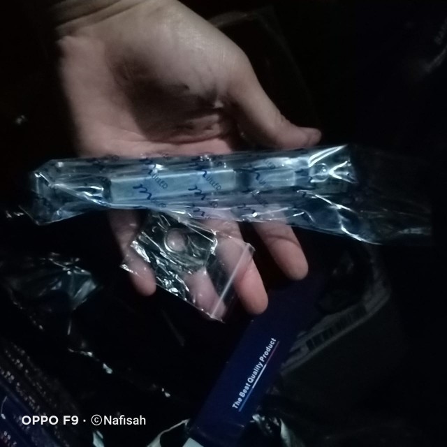 Muller Grendel Pintu Tanam Stainless Slot Pengunci 12 Inch