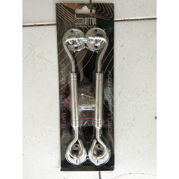 Hak Angin Jendela Cantolan Jendela Serryl Stainless Steel