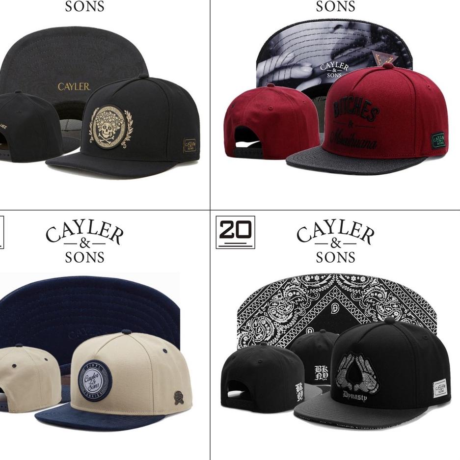 (PALING LARIS) TOPI SNAPBACK CAYLER & SONS ORIGINAL IMPORT